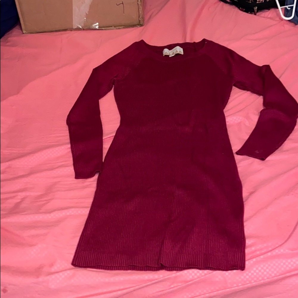 Sweater dress